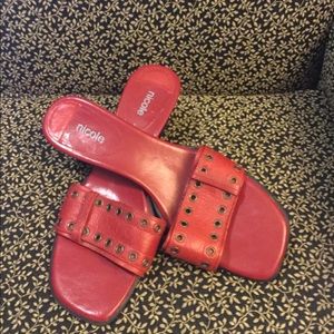 Nicole sz 9.5 heeled sandal.
